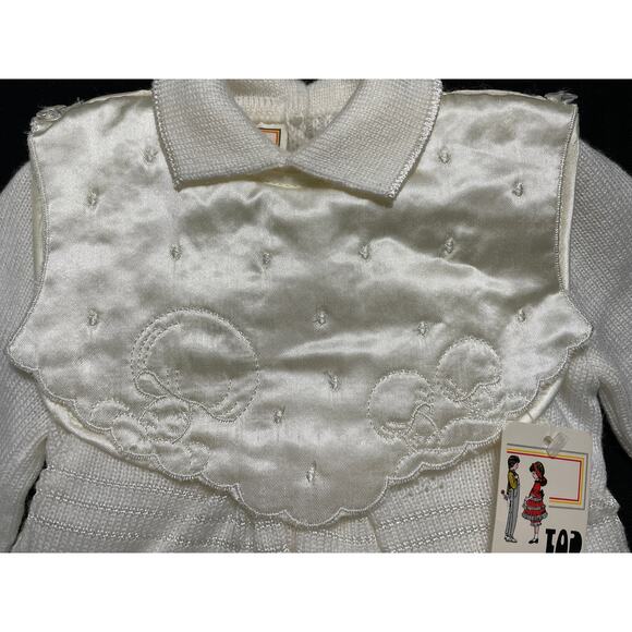 Vintage infant sweater set for 3 to 6 months, made in Italy - Picture 2 of 9